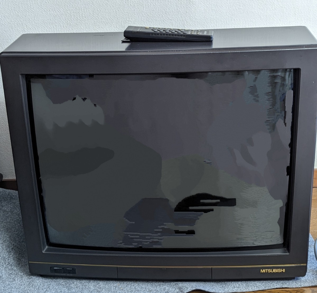 Yahoo!オークション - 昭和レトロ MITSUBISHI 29インチ ブラウン管カ