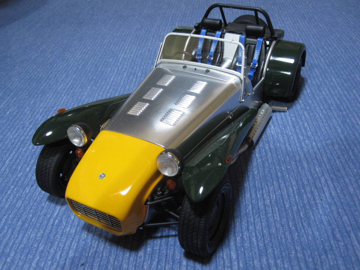 Yahoo!オークション - タミヤ 1/12 ケータハム スーパーセブンBDR 素人