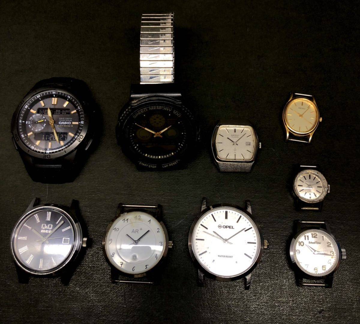 ジャンク 時計愛好家収集品【セイコー・シチズン・カシオ他各時計30点