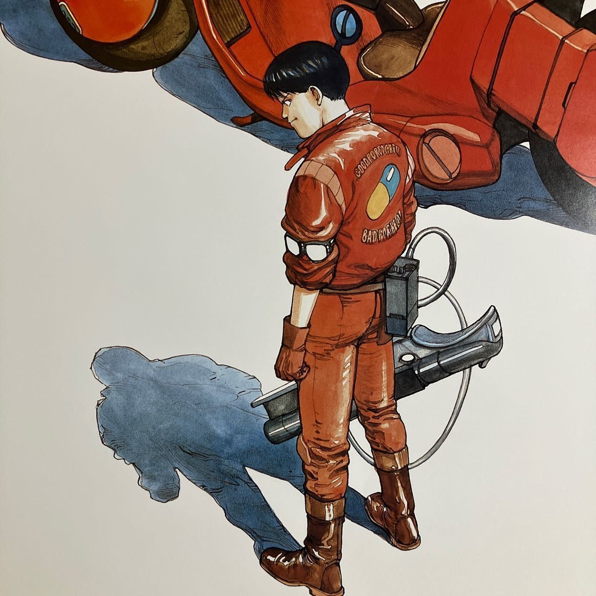 映画『AKIRA』販促ポスター 88年 金田 バイク 大友克洋 非売品 国際