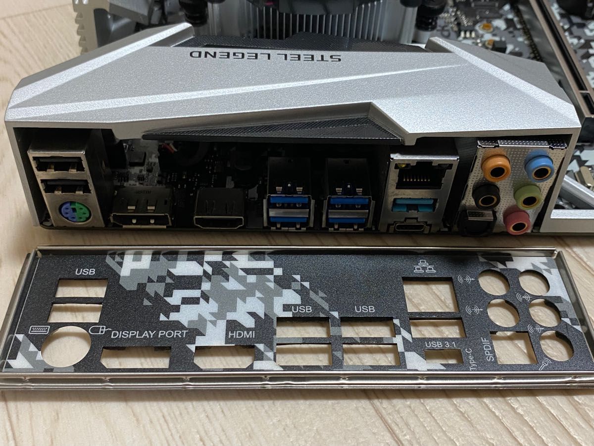 CPU マザボセット】ASRock B450 Steel Legend/AM4/ryzen7 3700x 8C/16T