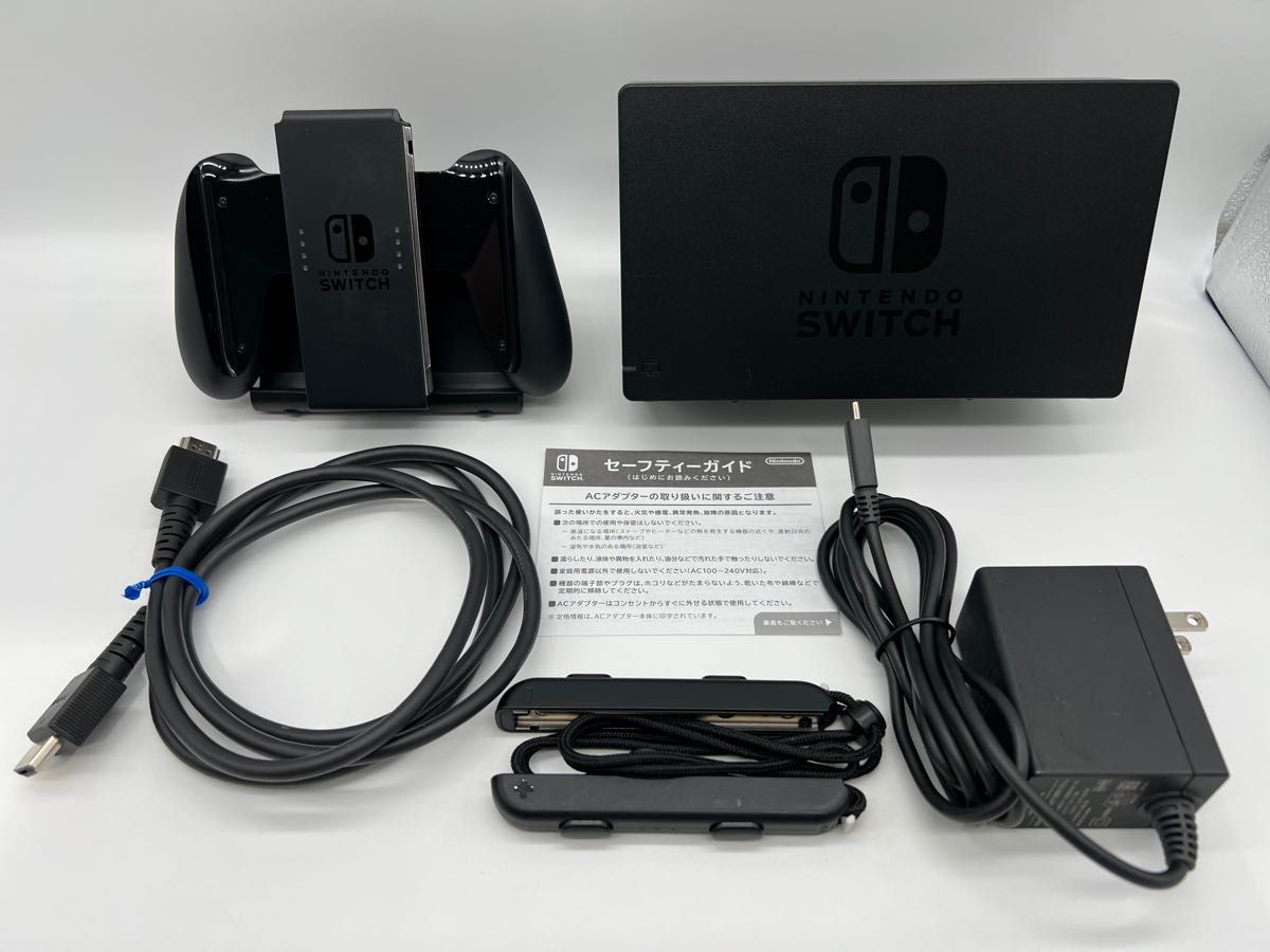ほぼ完品・液晶美品】Nintendo Switch 本体 新型 拡張バッテリー