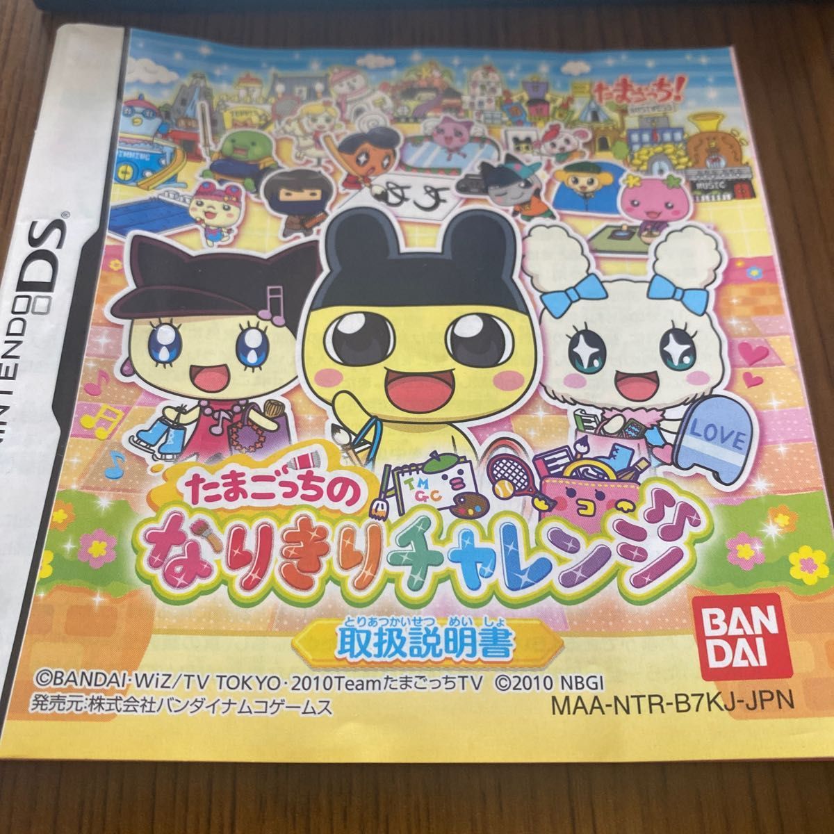 たまごっちのなりきりチャレンジ 3DS DSソフト ニンテンドーDS 女の子