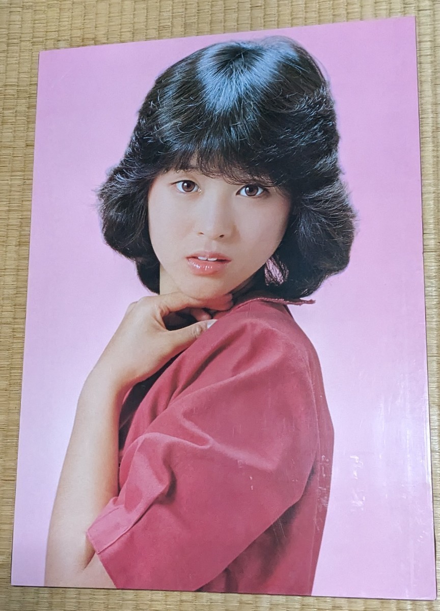 Yahoo!オークション - 松田聖子 ポスター 当時物 聖子ちゃんカット 昭