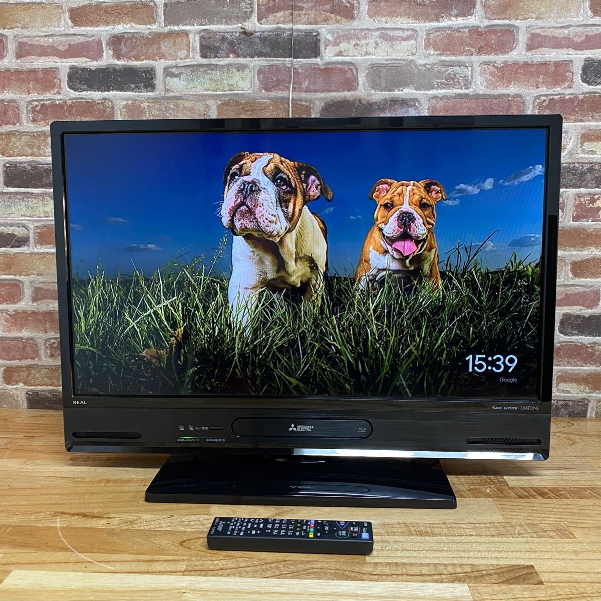 三菱 32V型 液晶テレビ 1TB HDD&ブルーレコーダー内蔵 REAL LCD