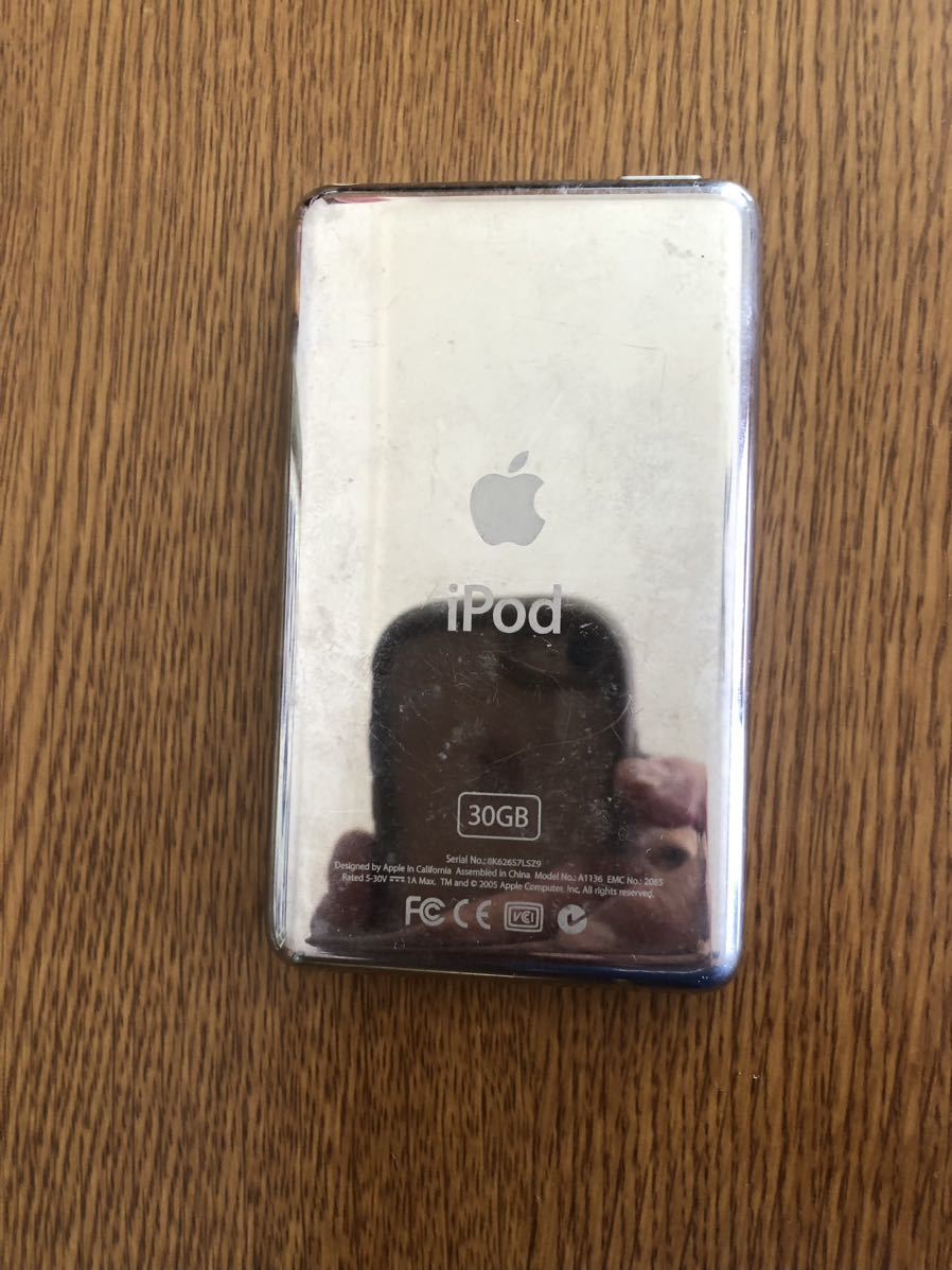 iPod classic 第5世代 30GB 箱付属品あり 新品バッテリー交換済 iTunes