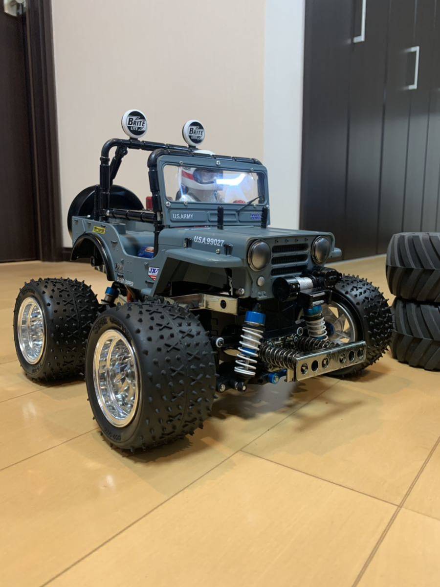 Yahoo!オークション - タミヤ ワイルドウイリー2 WR-02 メカ付