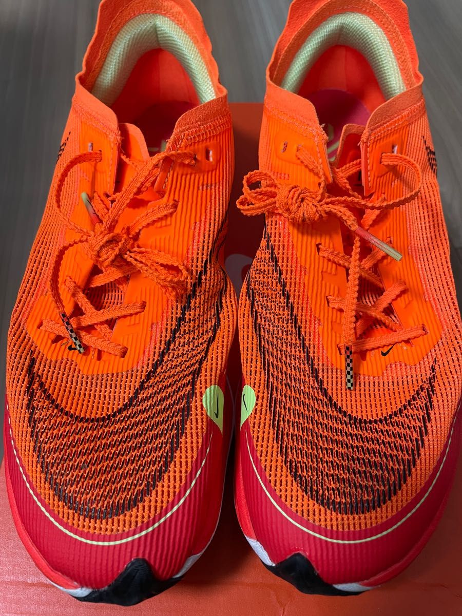 NIKE ヴェイパーフライネクスト%2 ナイキ オレンジ｜Yahoo!フリマ（旧