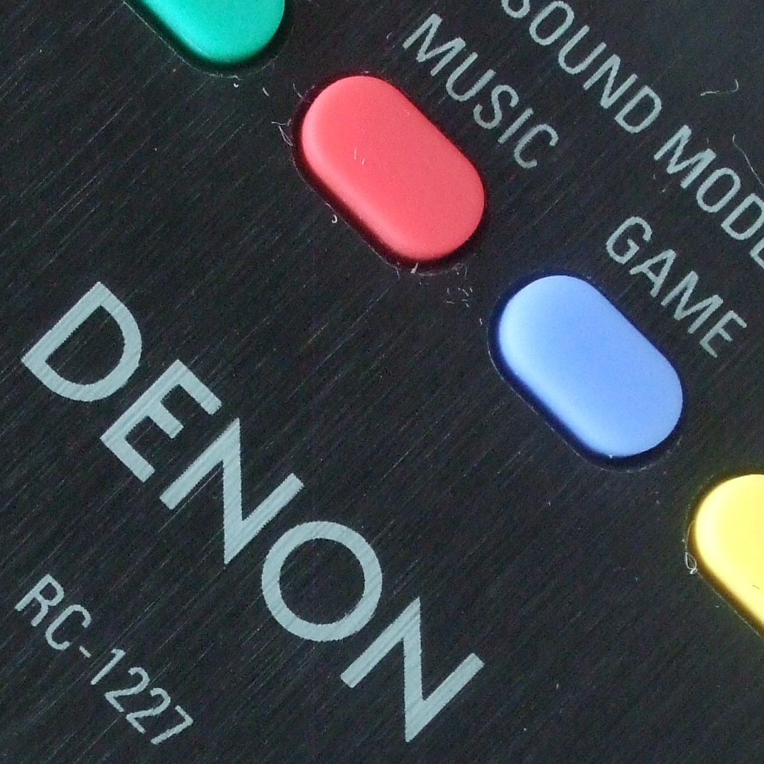 送料無料 DENON デノン AVアンプ AVR-X1500H AVR-X1600H 純正 リモコン