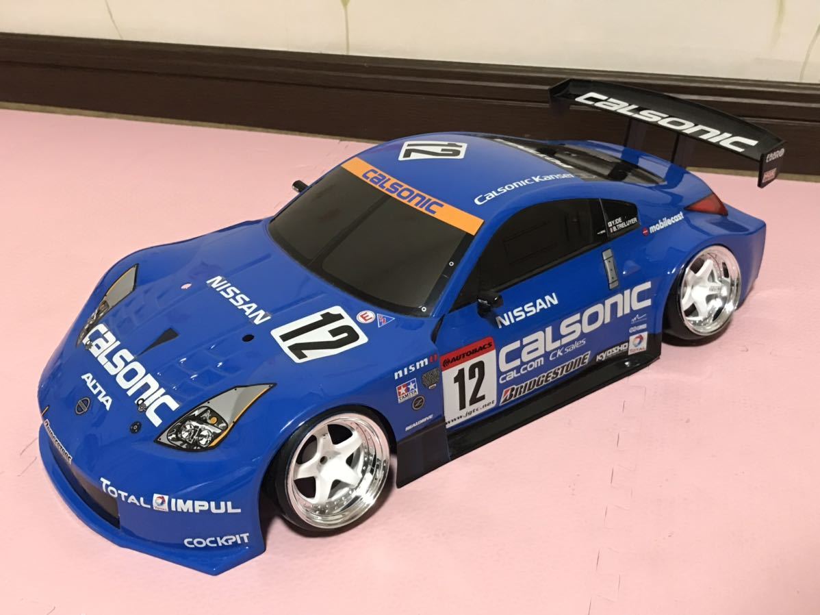 送料無料 1/10 タミヤ 日産 フェアレディZ GT Z33 カルソニック