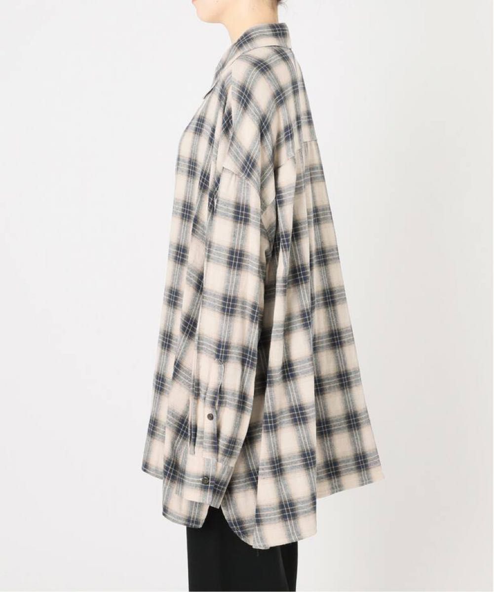 PROVOKE/プロヴォーク】Oversized check Shirt 38 オーバーサイズ