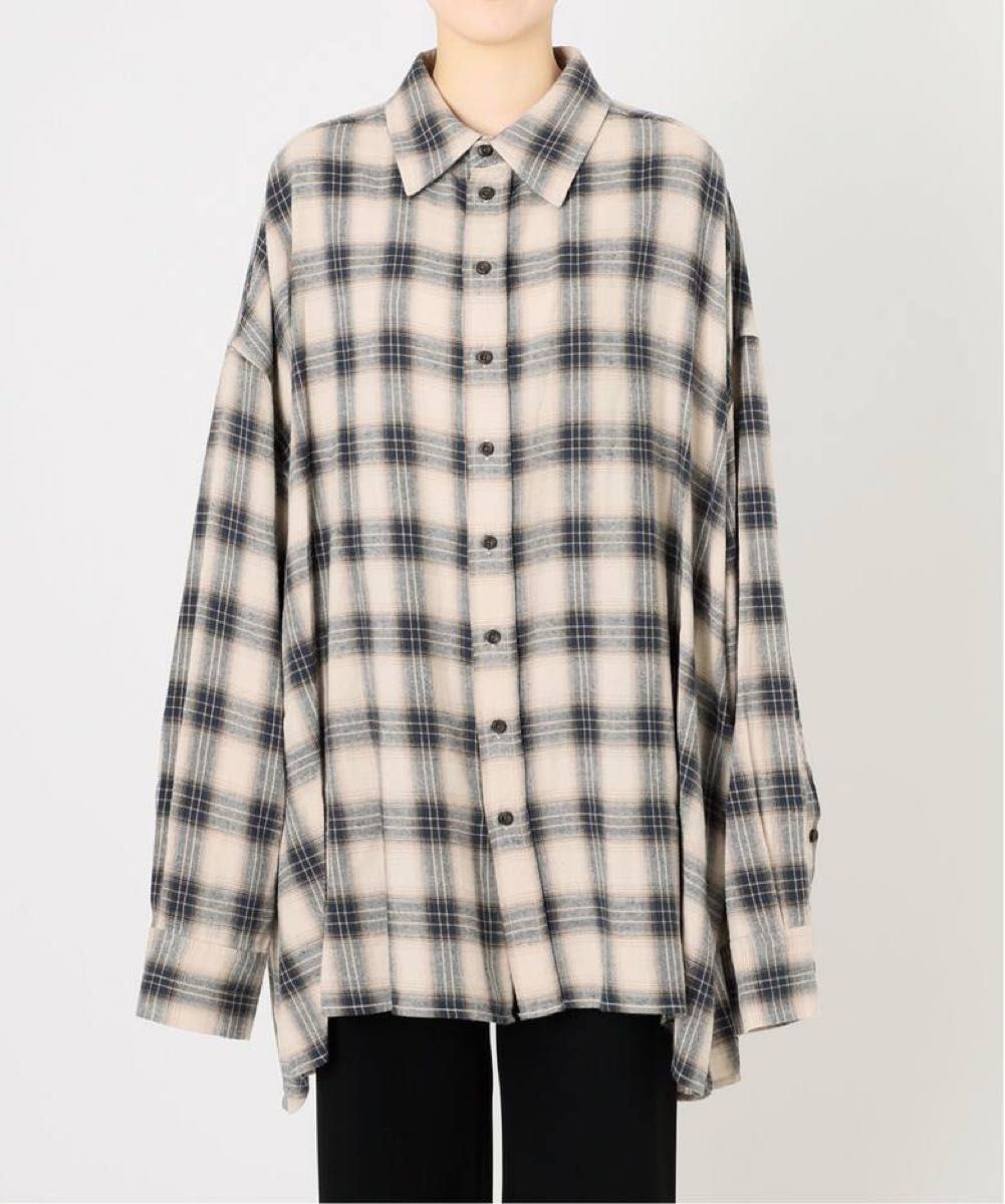PROVOKE/プロヴォーク】Oversized check Shirt 38 オーバーサイズ