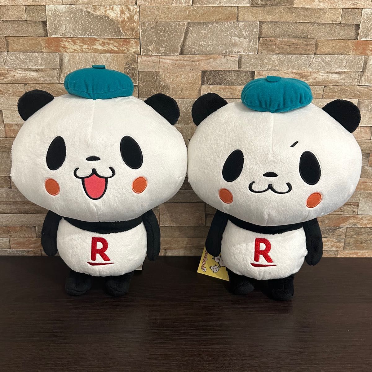 お買いものパンダ 小パンダBIGぬいぐるみ 全2種コンプリートセット