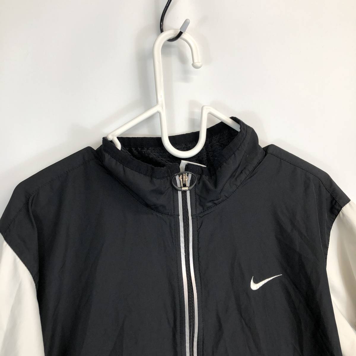 90s 銀タグ NIKE ナイキ ナイロンジャケット パッカブル ブラック