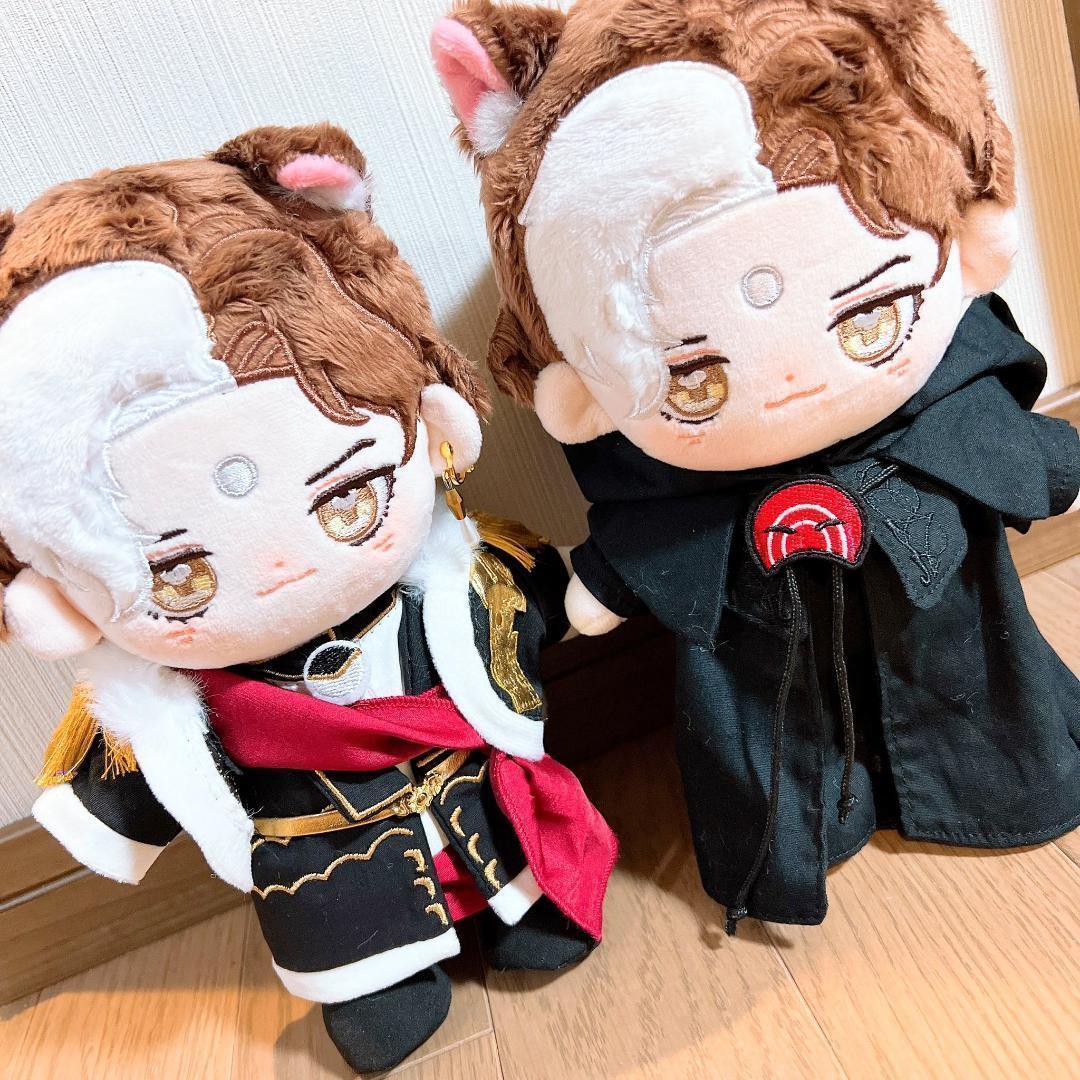 匿名配送】20cmぬい服 ソル帝 超豪華衣装セット FF14 エメトセルク