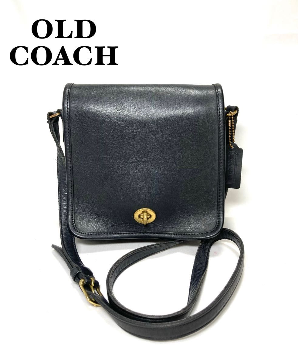 美品】COACH オールドコーチ ショルダーバッグ ターンロック 9076