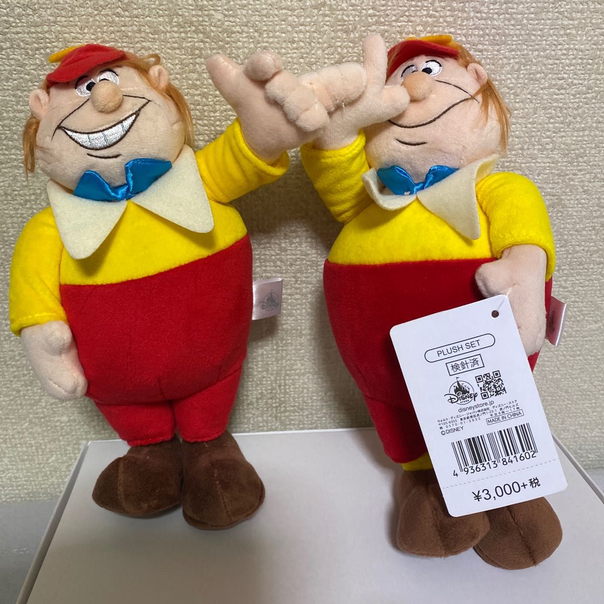 不思議の国のアリス】ディズニー トゥイードル・ディーとトゥイードル