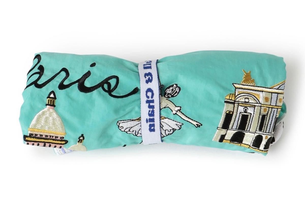 ボールアンドチェーン チャコット パリ エコバッグL ホワイト 新品