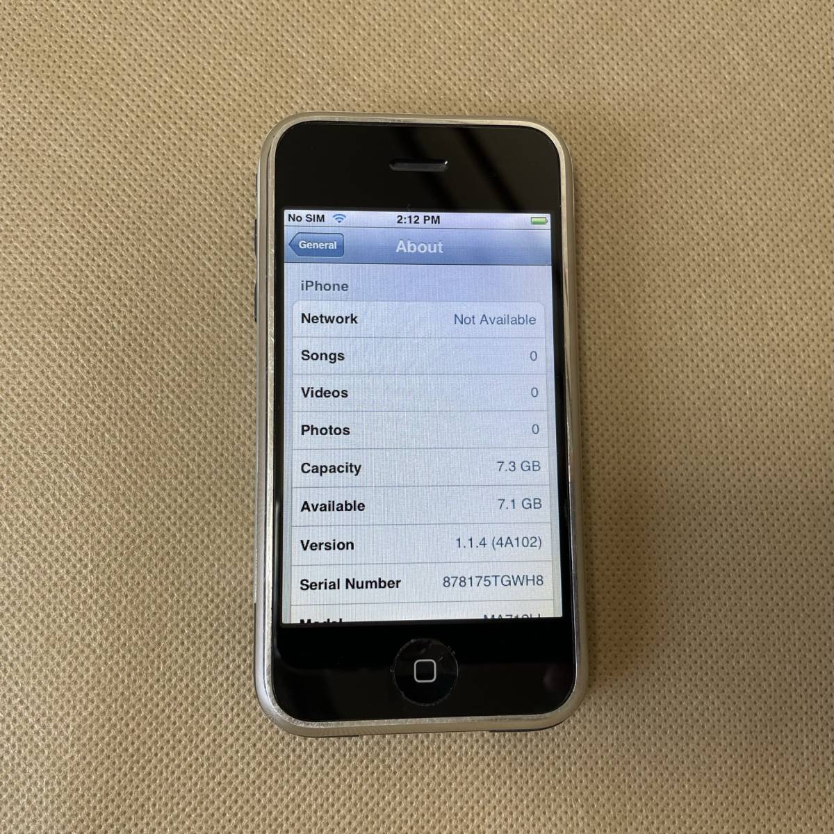 初代 iPhone 2G 8GB 日本未発売｜Yahoo!フリマ（旧PayPayフリマ）