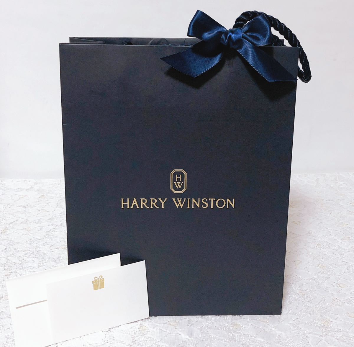 ハリーウィンストン「HARRY WINSTON」ショッパー (3017) 紙袋 ショップ