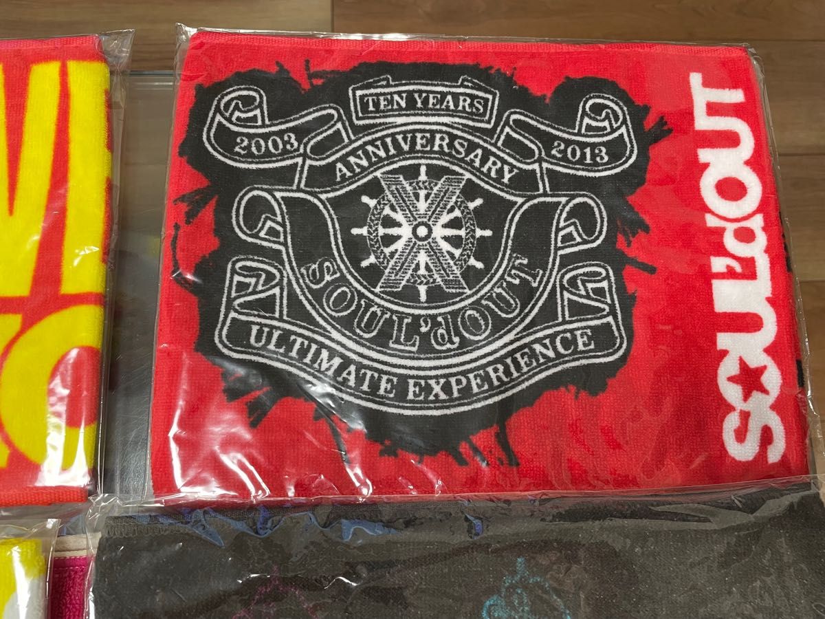 音楽】 ライブ Zepp東京 SOUL'd OUT ケツメイシ タオルセット 音楽