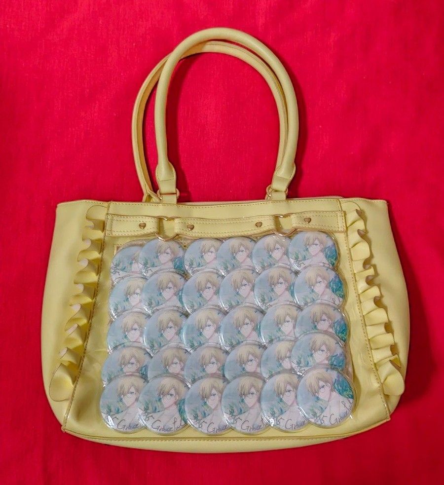 六弥ナギ DHC アイドリッシュセブン 缶バッジ30個 痛バッグセット