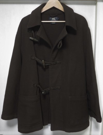 90s RRL ダッフルコート ダークブラウン 実寸 L サイズ 40s ROYAL NAVY
