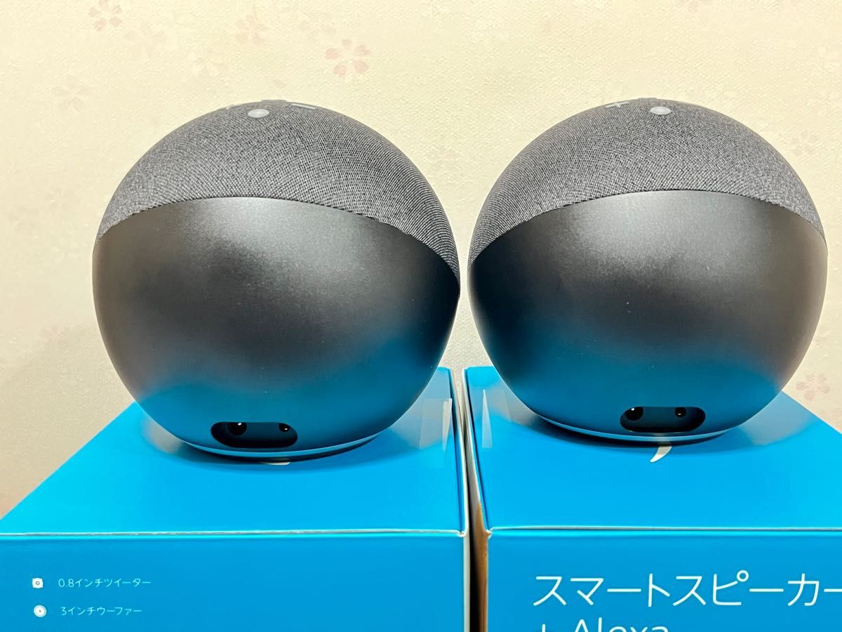 Amazon echo 第4世代 2台セット スマートスピーカー エコー ステレオ
