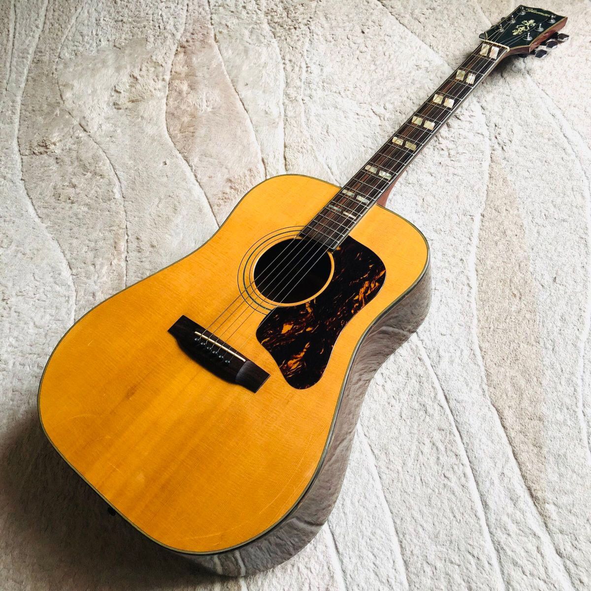 激レア 70's YAMAKI H-500N オール単板 最初期カタログ掲載仕様モデル