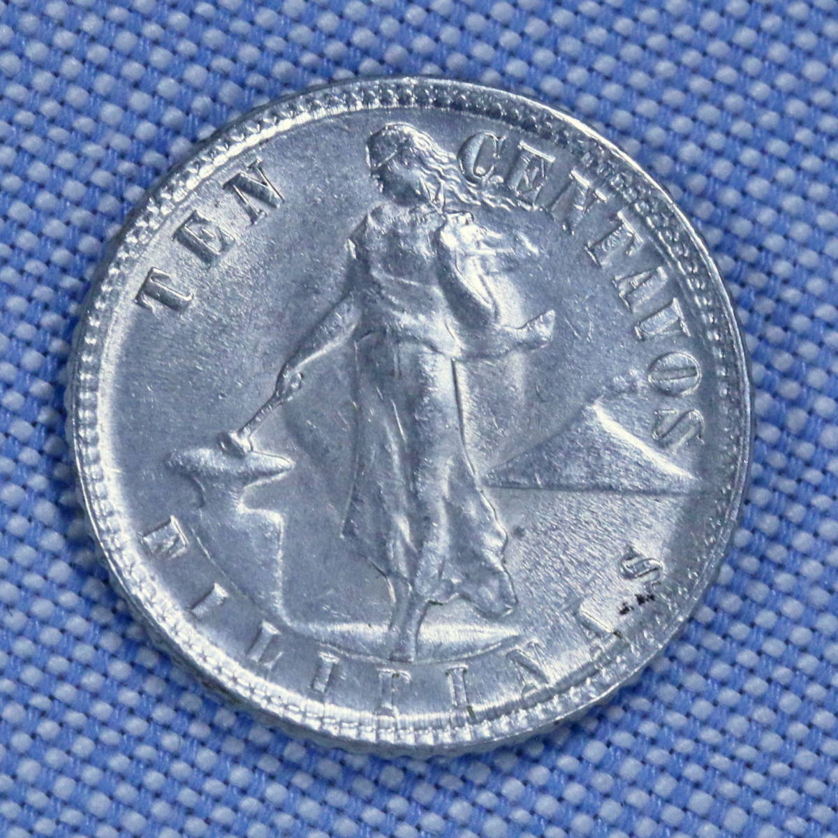 Yahoo!オークション - フィリピン銀貨 10センタボ 1945年-2226