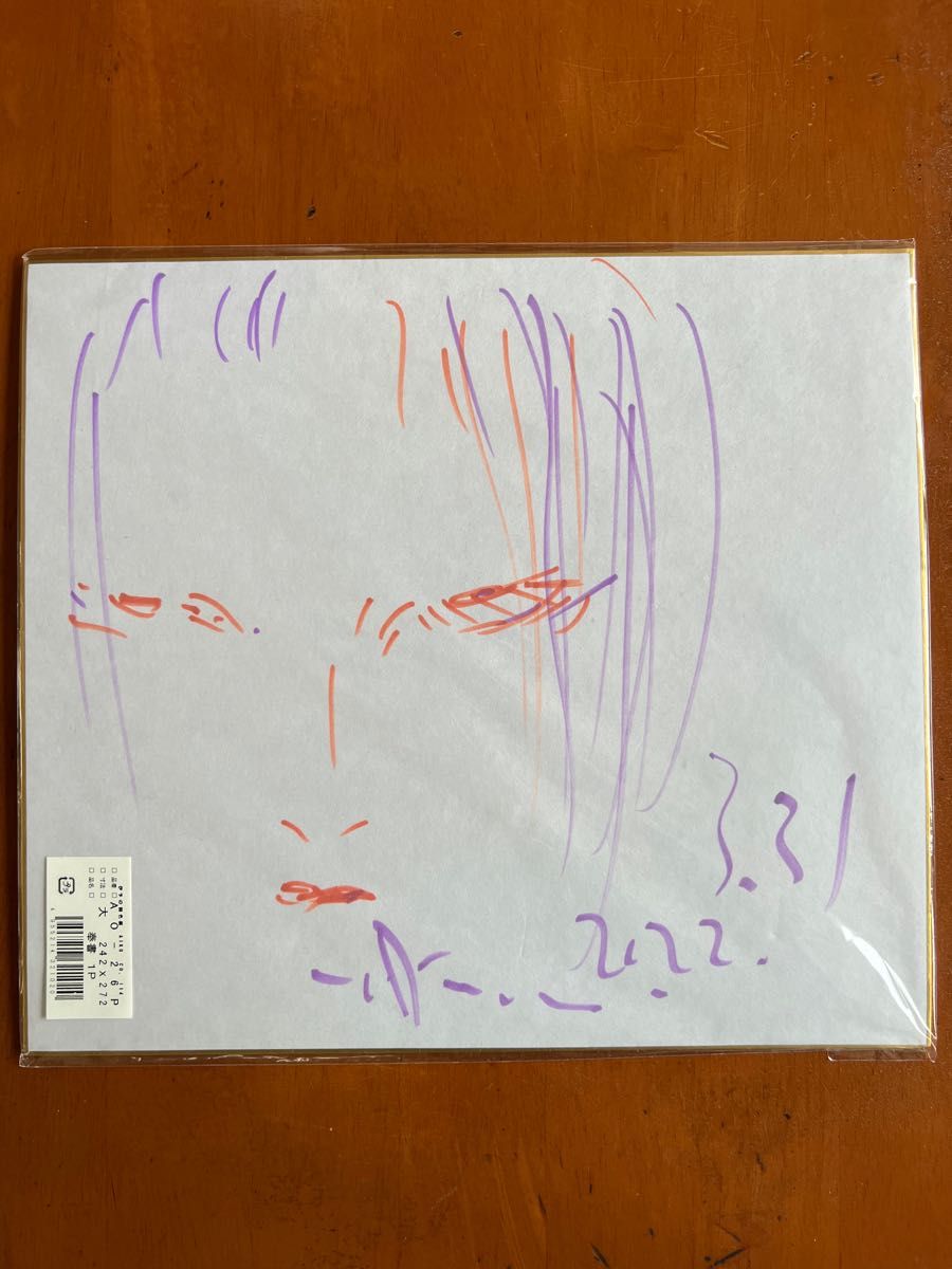 天野喜孝 直筆サイン色紙 色紙 サイン 直筆｜Yahoo!フリマ（旧PayPay