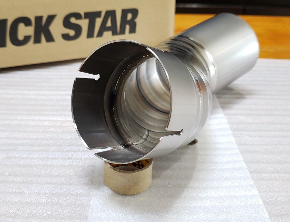 トリックスター│スリップオン リンクパイプ チタン│kawasaki ZX-10R