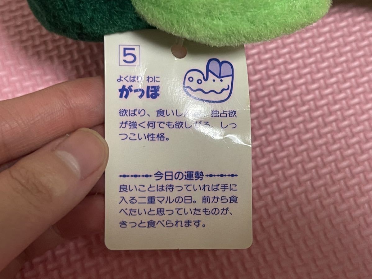 昭和レトロ タグ付き ふしぎなあのこはすてきなこのこ がっぽ ワニ