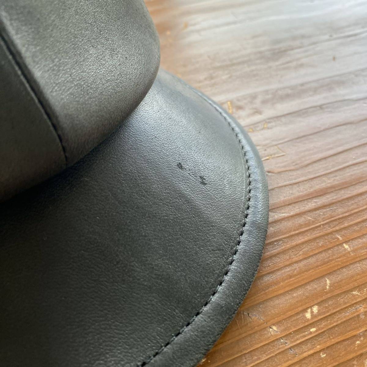 Leather Arts & Crafts MOTO Leather & Silver モト レザー キャップ