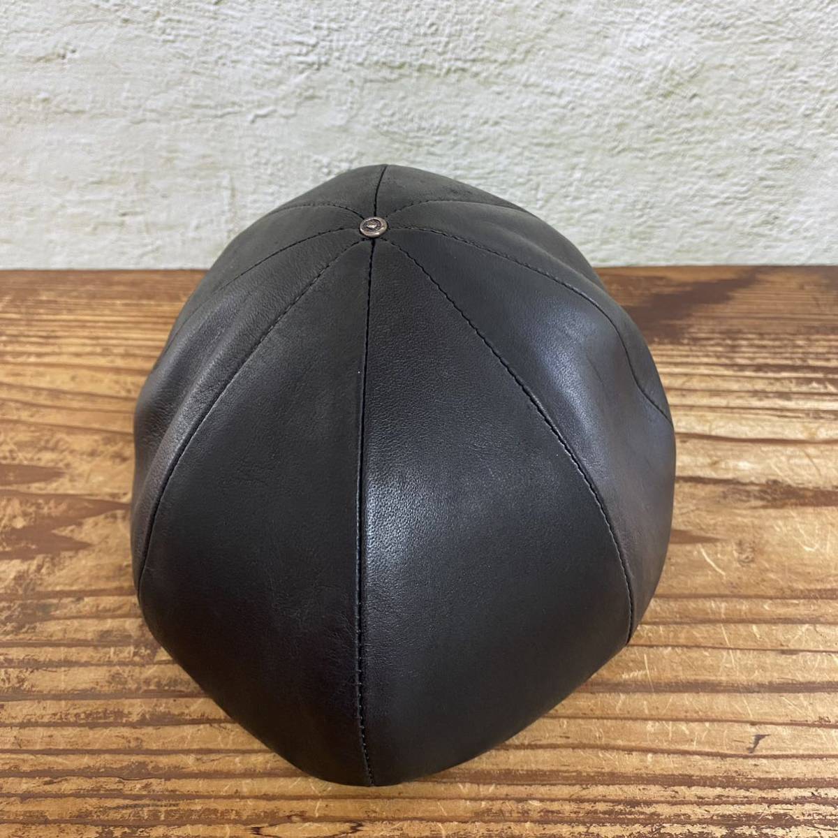 Leather Arts & Crafts MOTO Leather & Silver モト レザー キャップ