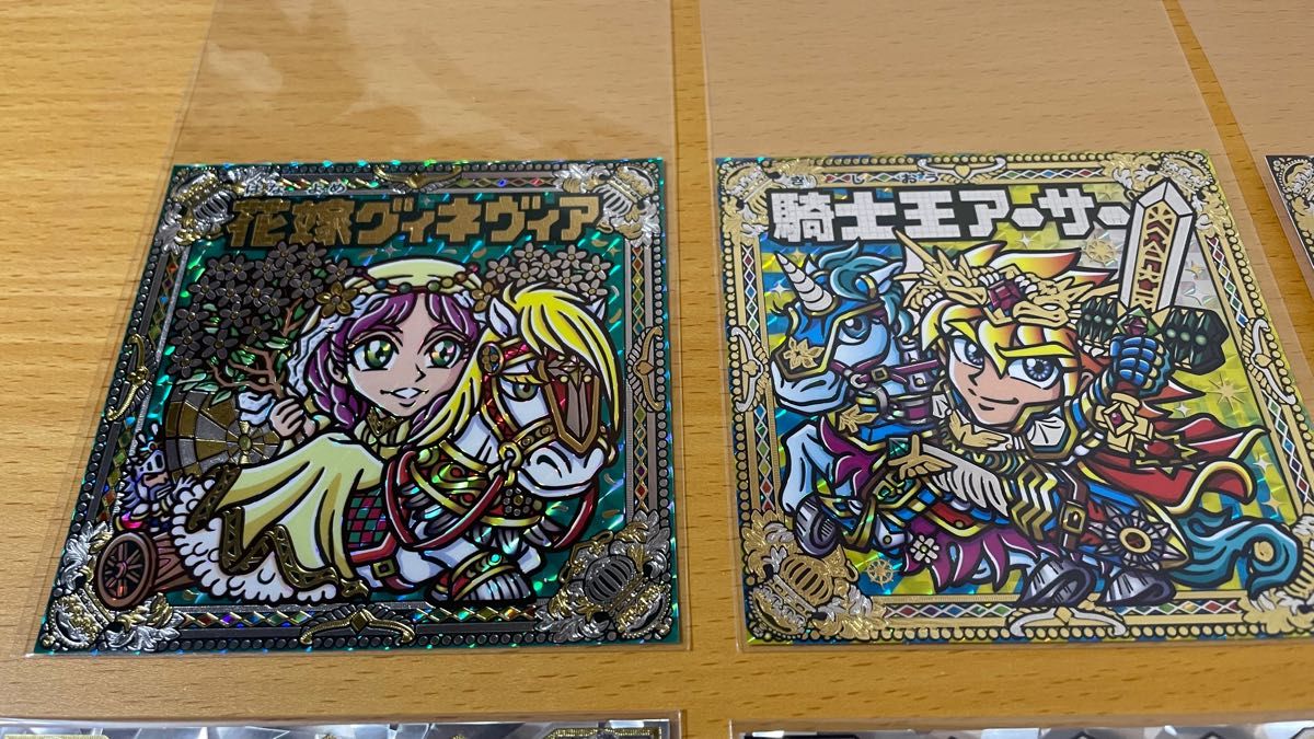 新品未使用】OHTシール アーサー王伝説 96mmサイズ 6枚セット +おまけ