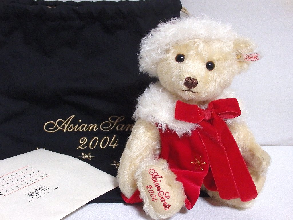 Yahoo!オークション - steiffシュタイフ/ 2004年限定「テディベア・ア