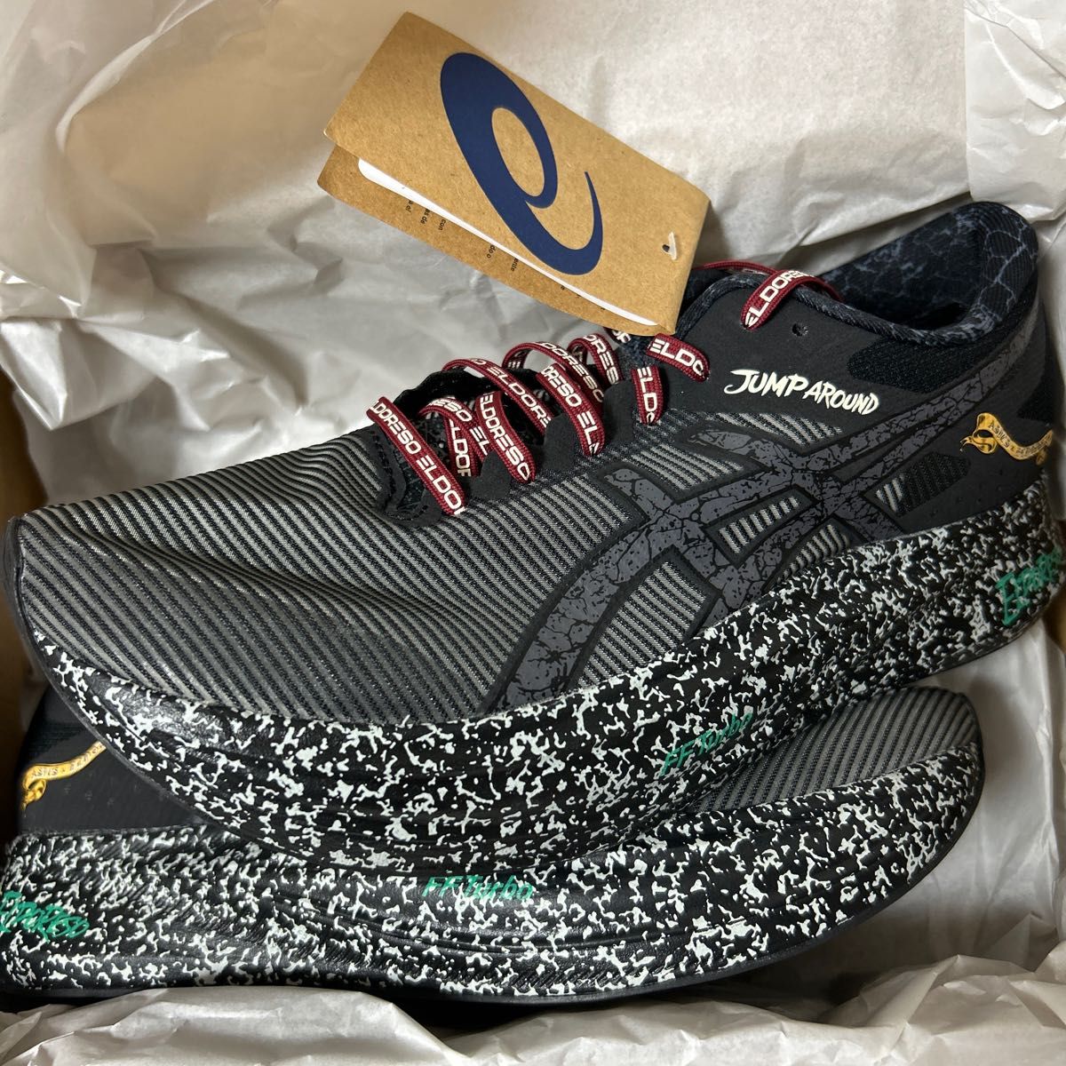 新品26 5cm S4 エルドレッソ アシックス ランニングシューズ ASICS