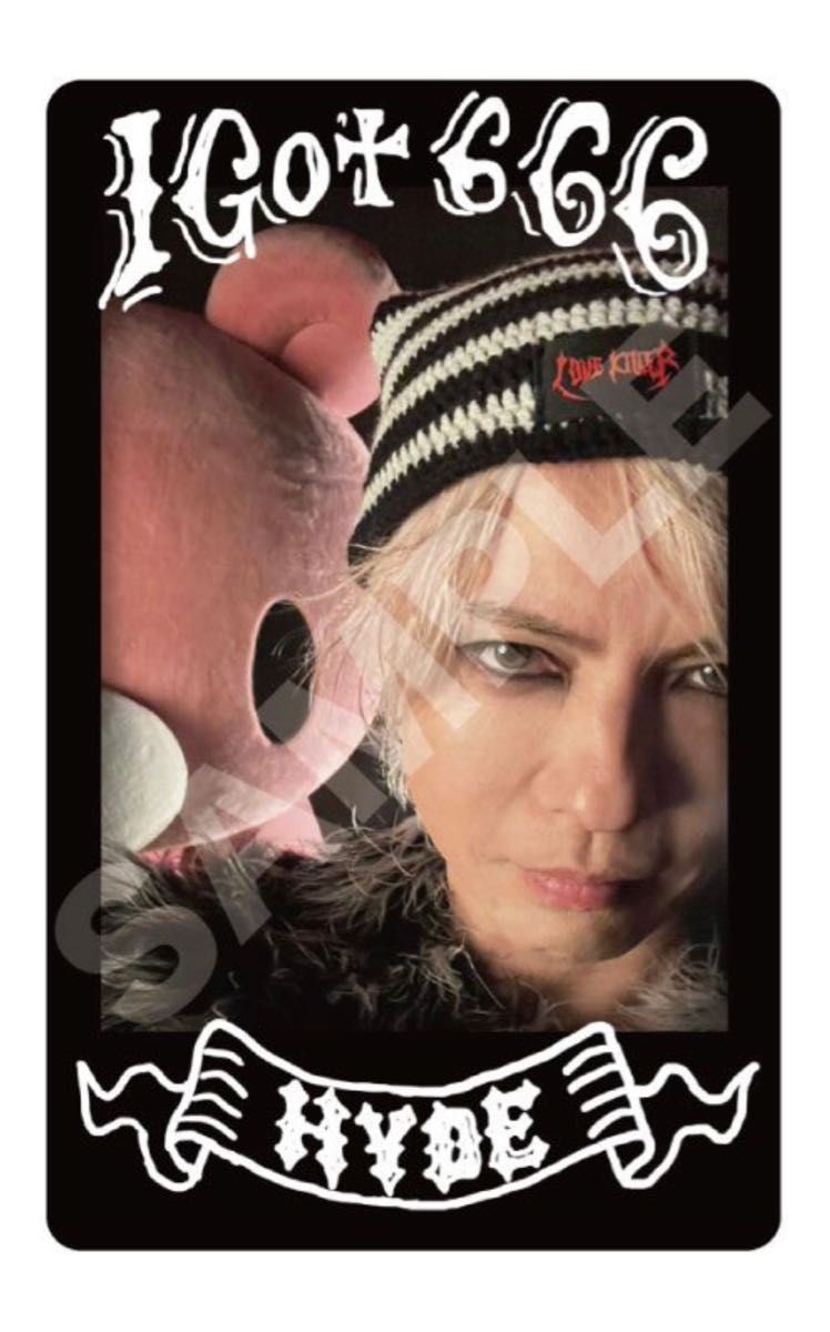 hygacha ハイガチャ HYDE ラルク チェキ カード トレカ らるみくじ ら
