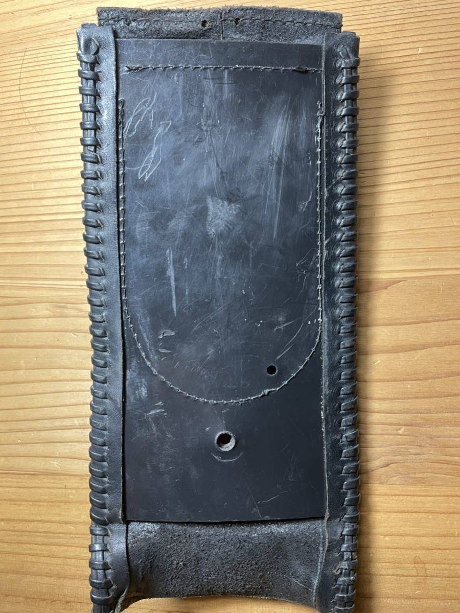 超希少 絶版品 ハーレー純正 ハーレー レザータンクパネル エボ 本革