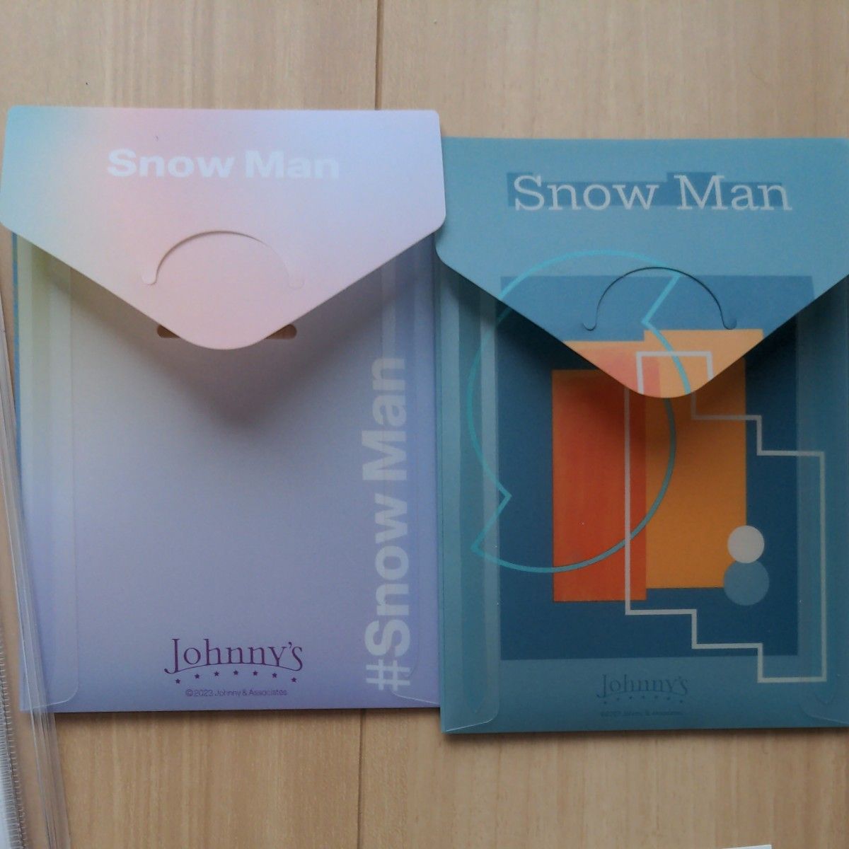 snowman フレークシール ケース メモ帳 7点セット ポートレート