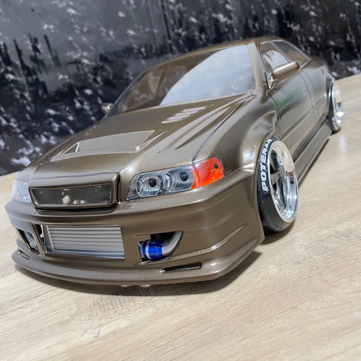 ヨコモ チェイサー ドリフト 1/10 ラジコン ボディ rc 塗装済み 完成品