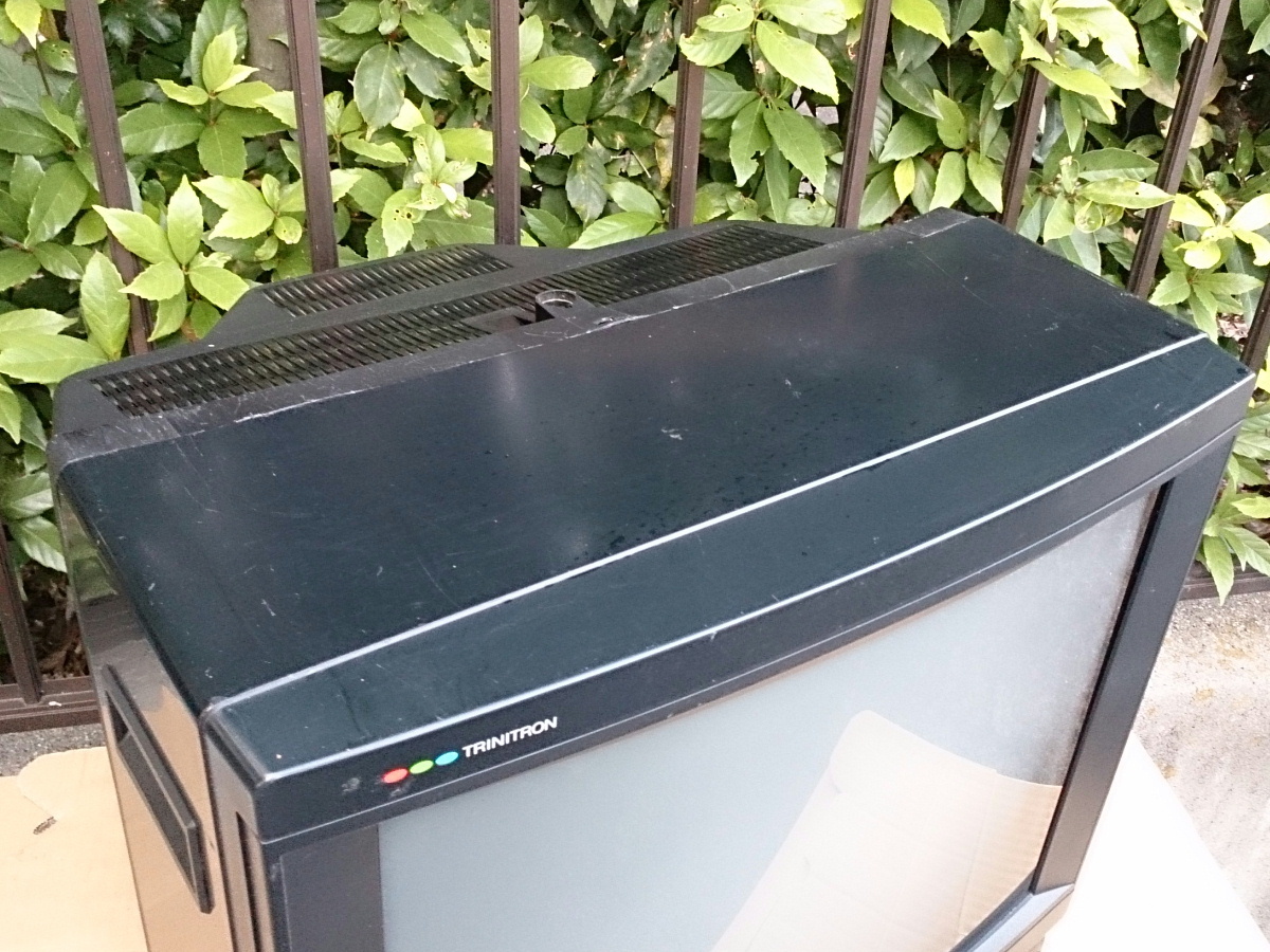 Yahoo!オークション - SONY KV-19GT2 トリニトロン管 1988年製 簡易チ