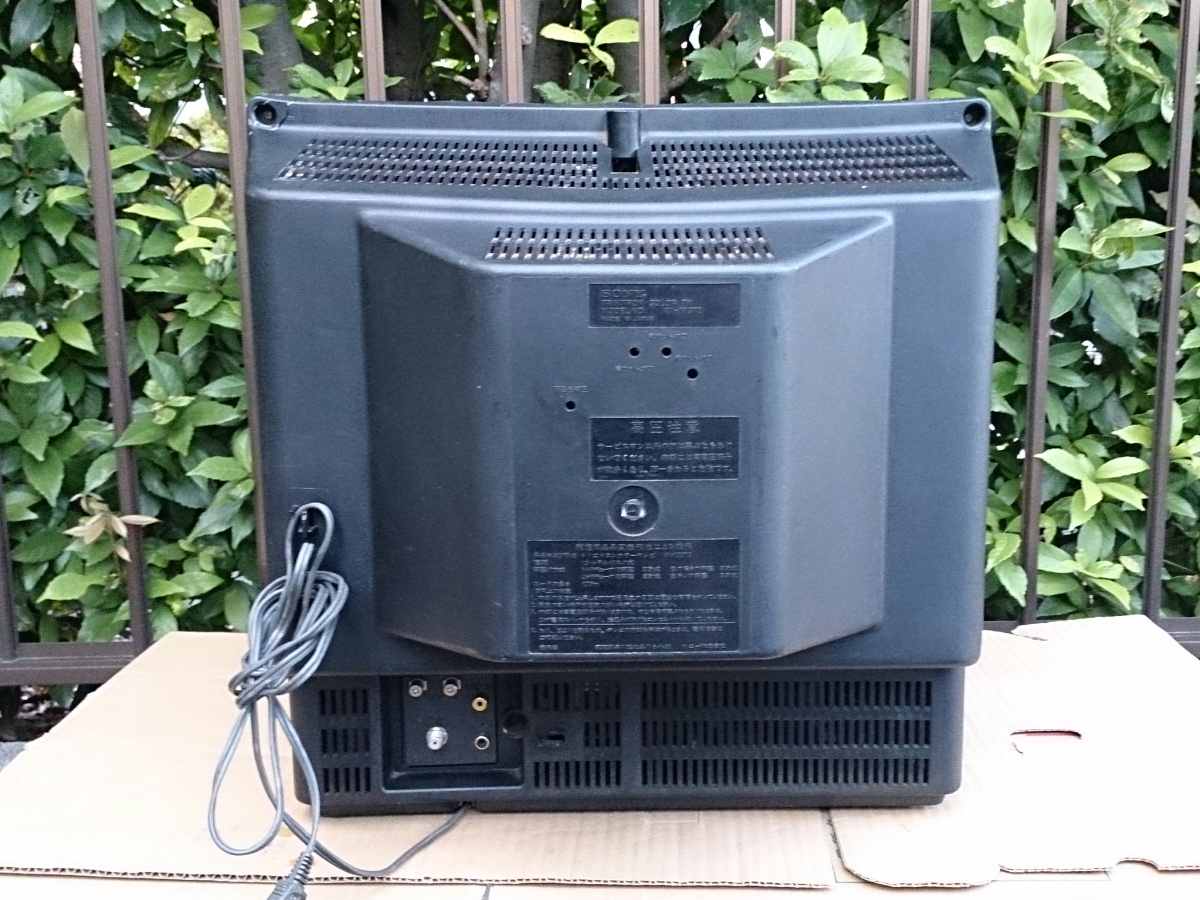 Yahoo!オークション - SONY KV-19GT2 トリニトロン管 1988年製 簡易チ