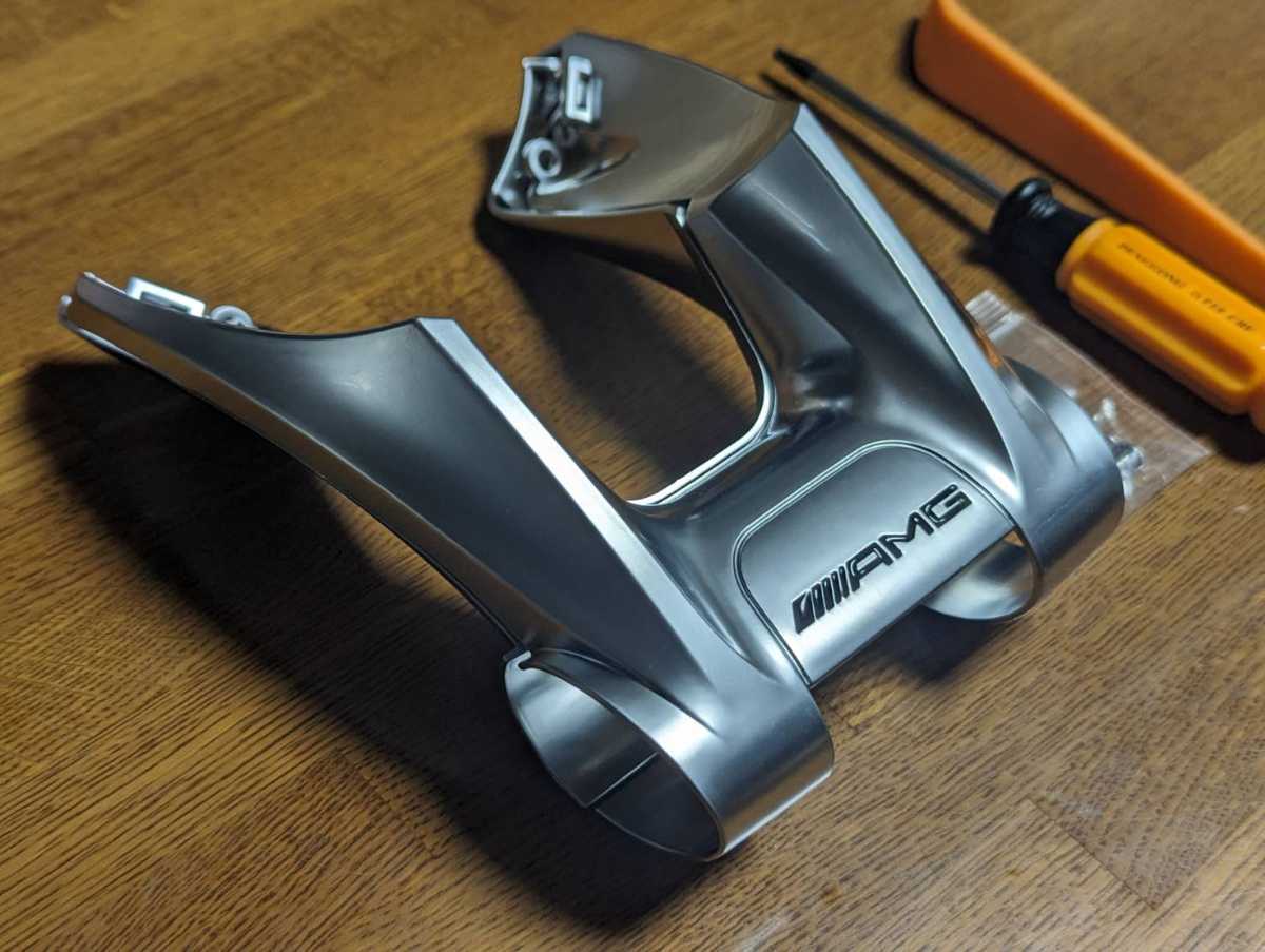 送料無料 メルセデスベンツ ステアリング トリムカバー AMG ハンドル