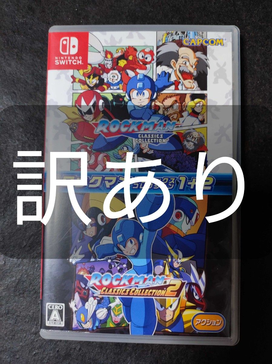 Switch】 ロックマン クラシックス コレクション 1＋2 訳あり｜Yahoo