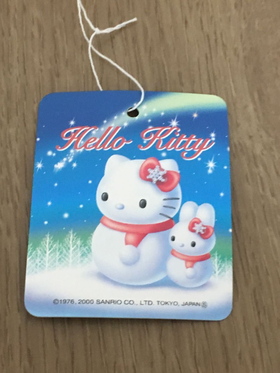 日本限定【レア】ハローキティ 雪だるま ぬいぐるみ キティちゃん 2個