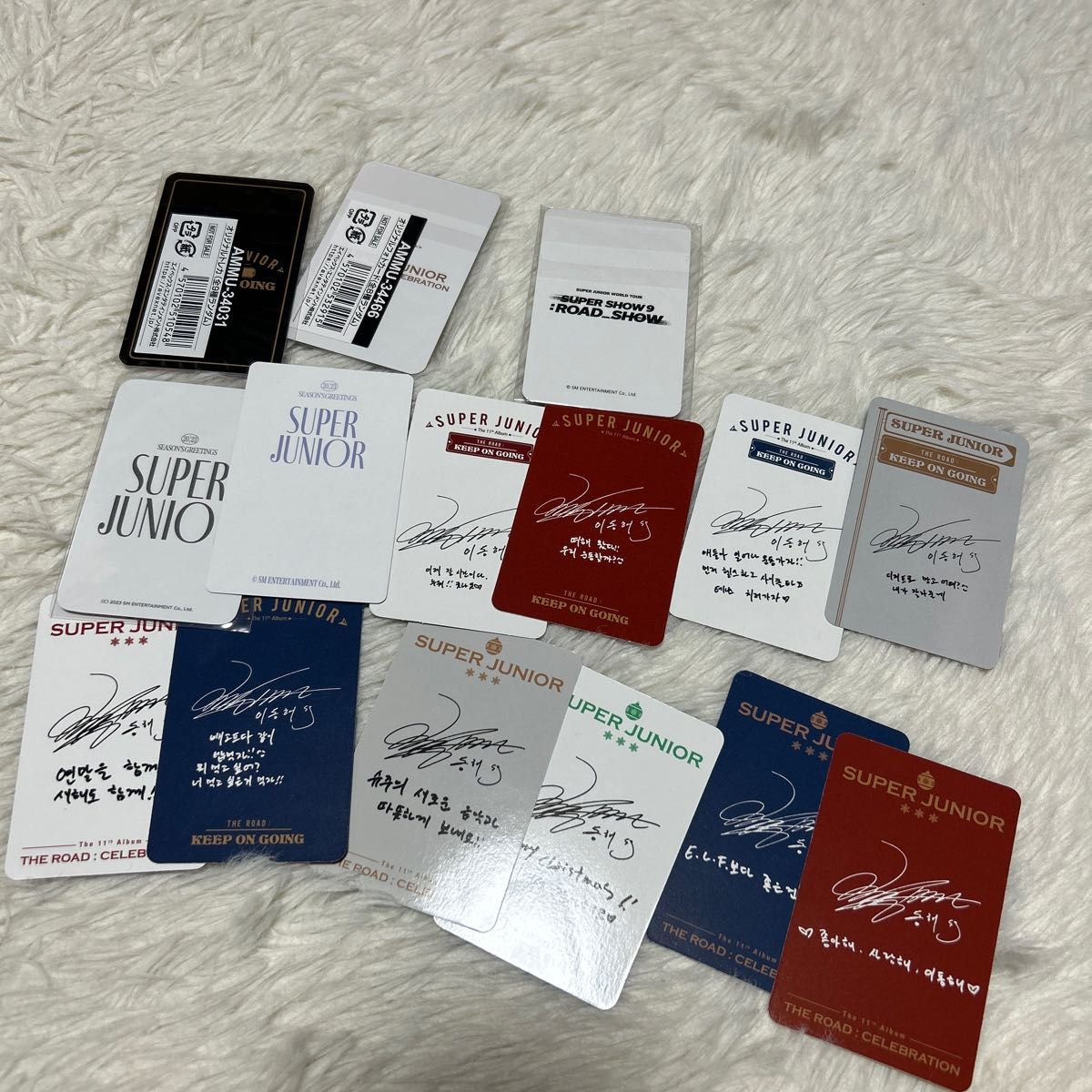 super junior ss9 ラキドロ トレカ ドンヘ アルバム ROAD super junior