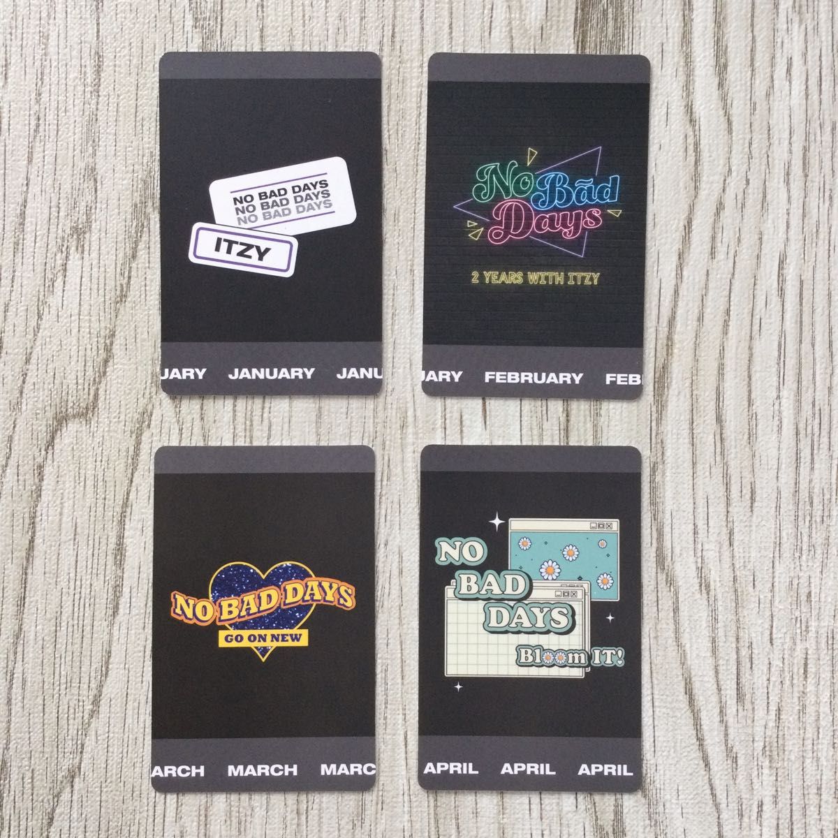 itzy リア no bad days チェキ風 トレカ lia コンプ nbd セット｜Yahoo