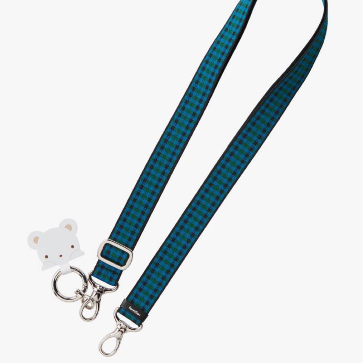 新品未使用 ファミリア ストラップファミリア familiarスマホ